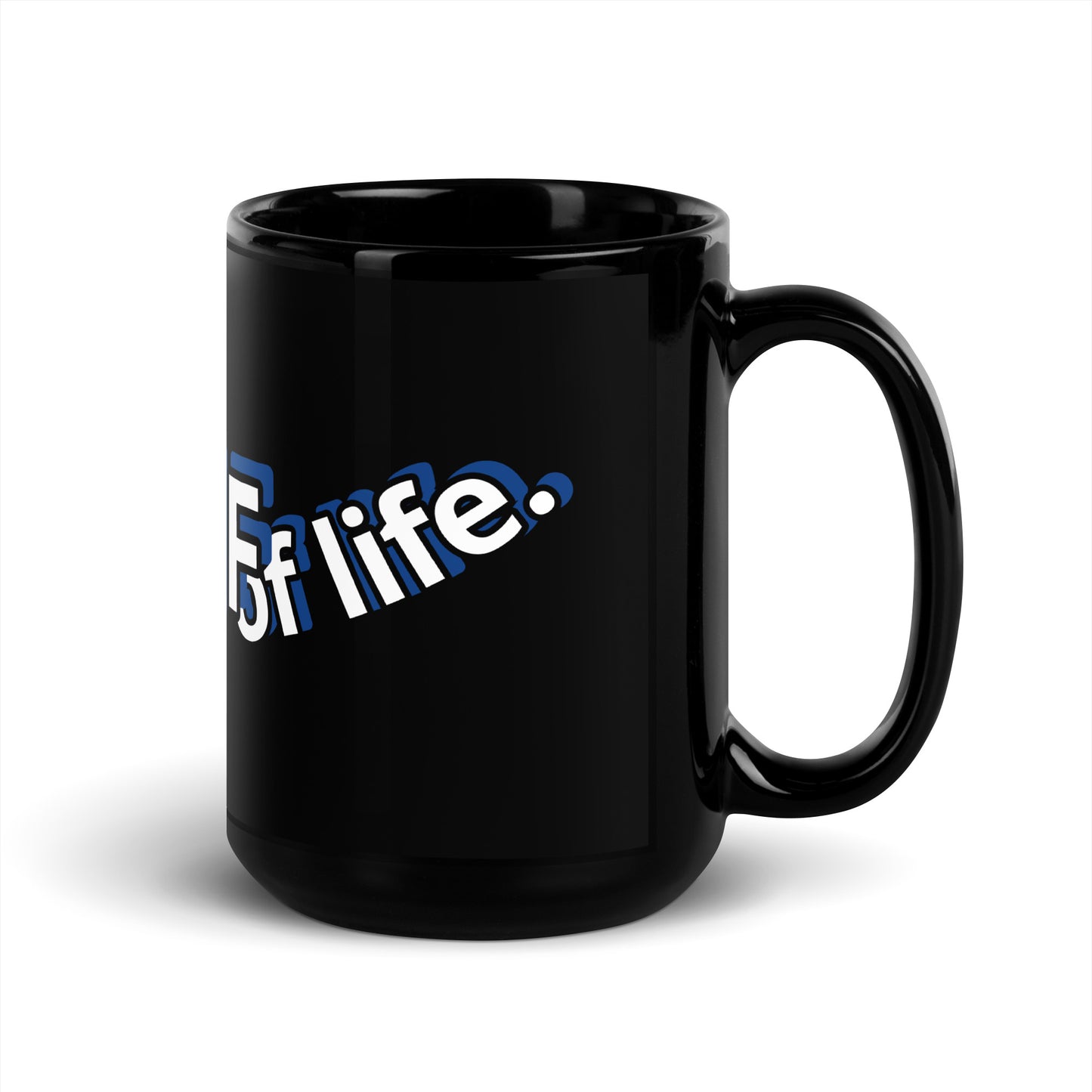 Black Glossy Mug